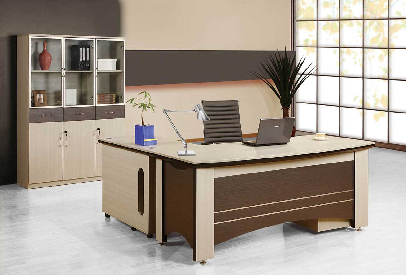 Luxury Brown Finish Home Office Laptop Desk Interior Design Blogs