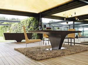 roche bobois contemporary furniture vertigo dining table and buffet Interior Design Blogs