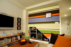 Stripes in Homes 2 Interior Design Blogs
