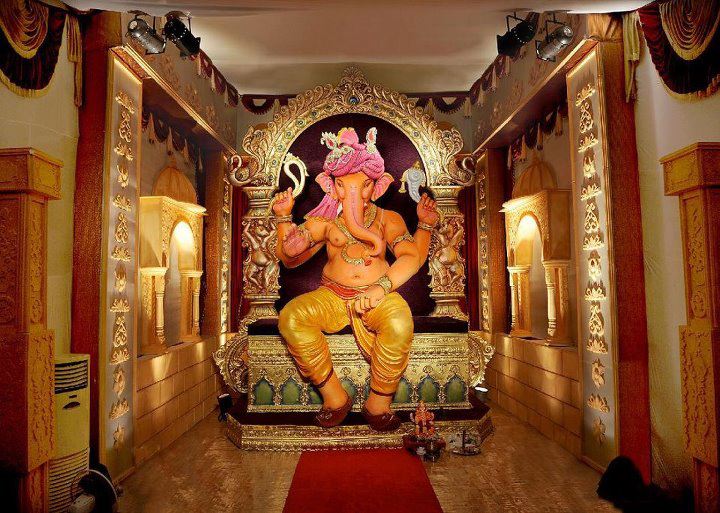 ganesh chaturthi deocration Interior Design Blogs