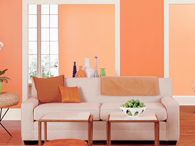 orange room design inspiration 11 Interior Design Blogs