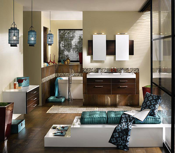 elegant bathroom decorating idea Interior Design Blogs