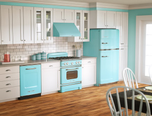 retro kitchen design Interior Design Blogs