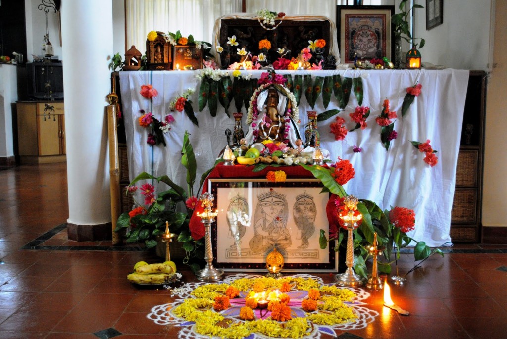 decorating ideas cool home religious decoration design with ganesh chaturthi decoration inside your home awesome pictures of ganesh chaturthi decoration in your home2