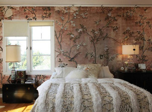 floral bedroom ideas with wallpaper theme Interior Design Blogs