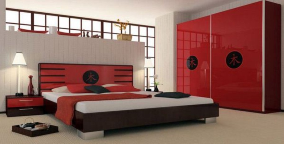 Closets can also be the focal point in Red Bedroom Designs Interior Design Blogs