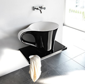How to create interesting wash basin? Stylish cup shaped wash basin design3