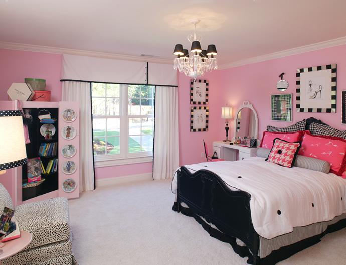 15 Cool Ideas for pink girls bedrooms 10 2 Interior Design Blogs