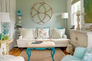Some unusual ways to add color to the home beach home decor accessories 6 white and turquoise living room decor 600 x 398
