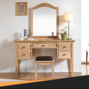 Scandinavian modern style furniture Dodge Japanese red oak dresser simple fashion suit Mirror Vanity Benches.jpg 640x640 Interior Design Blogs