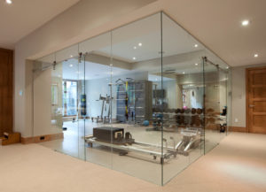 contemporary home gym Interior Design Blogs