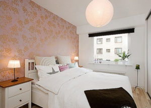 swedish idea wallpaper in bedroom pictures1 3 Interior Design Blogs