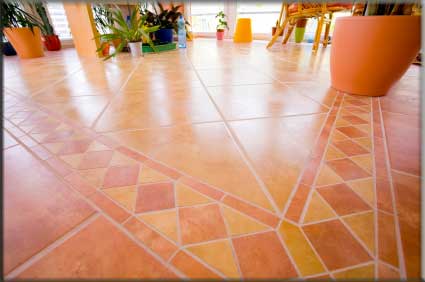 clean tile floors