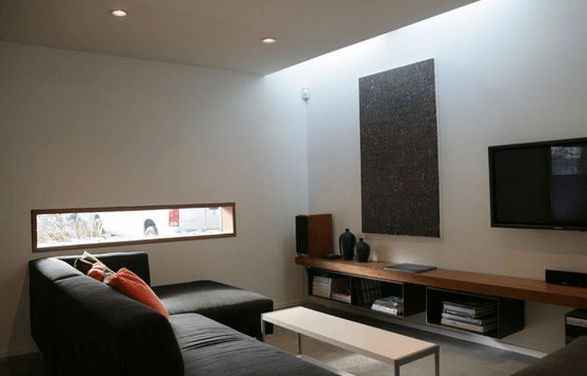 rectangular window for living room Interior Design Blogs