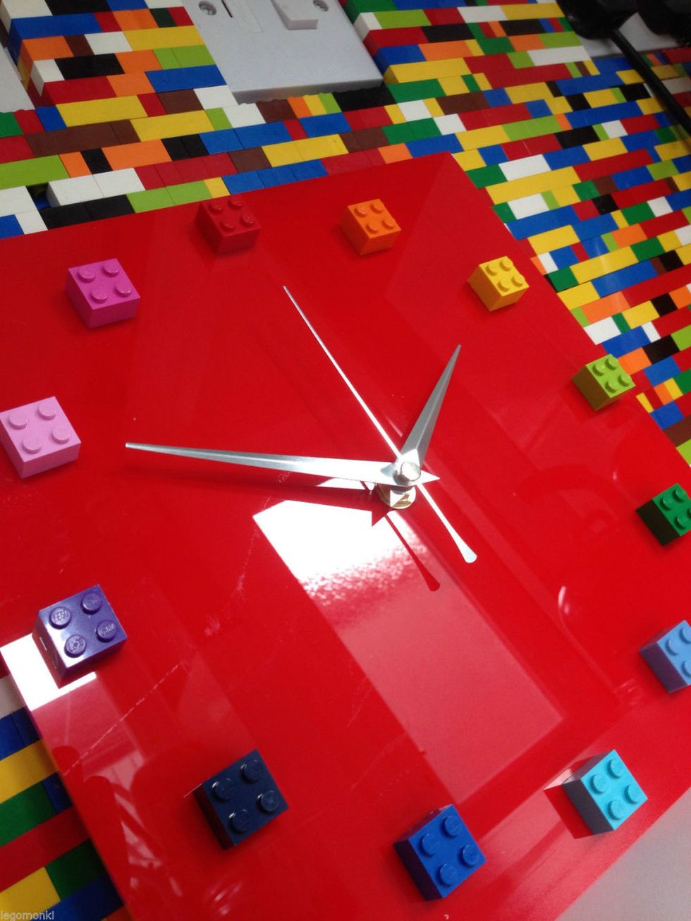 lego clock monkistuff Interior Design Blogs
