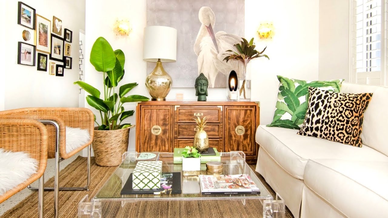 add green to living room Interior Design Blogs